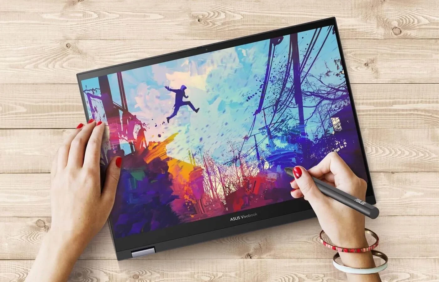 ASUS Vivobook S 14 Flip Oled TP3402-lZ26W 2023 (Intel Core i7-12700H Processor | 16GB RAM | 1TB SSD | Intel Iris Xe | WUXGA 14" | 2-in-1 | Active Stylus |Backlit KB | Magic NumPad)