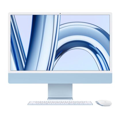 Apple iMac 24″ 2021 M3 Chip (8GB RAM | 256GB SSD | 8-core CPU | 8-core GPU ) | Blue | 2 years warrranty & 1 year breakage insurance